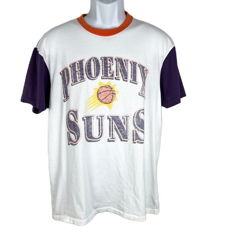 Phoenix Suns Shirt Men Large Cotton Span Out '47 Brand Particolor NBA Basketball